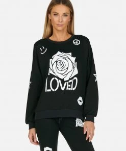 Lauren Moshi Sierra Loved Rose Elements Long Sleeve
