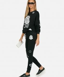 Lauren Moshi Sierra Loved Rose Elements Long Sleeve