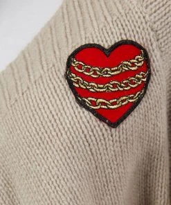 Lauren Moshi Daya Chain Heart Stars Long Sleeve
