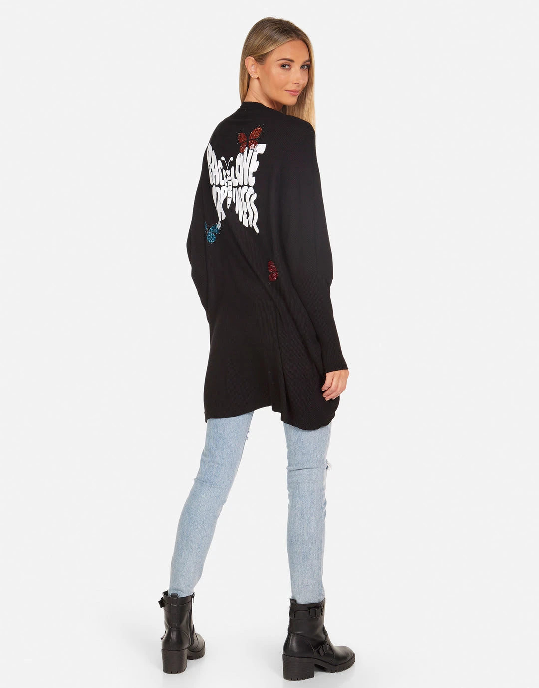 Lauren Moshi Irina Crystal Love Butterfly