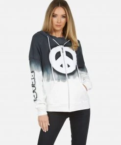 Lauren Moshi Long Sleeve Koa Airbrush Peace