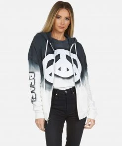 Lauren Moshi Long Sleeve Koa Airbrush Peace
