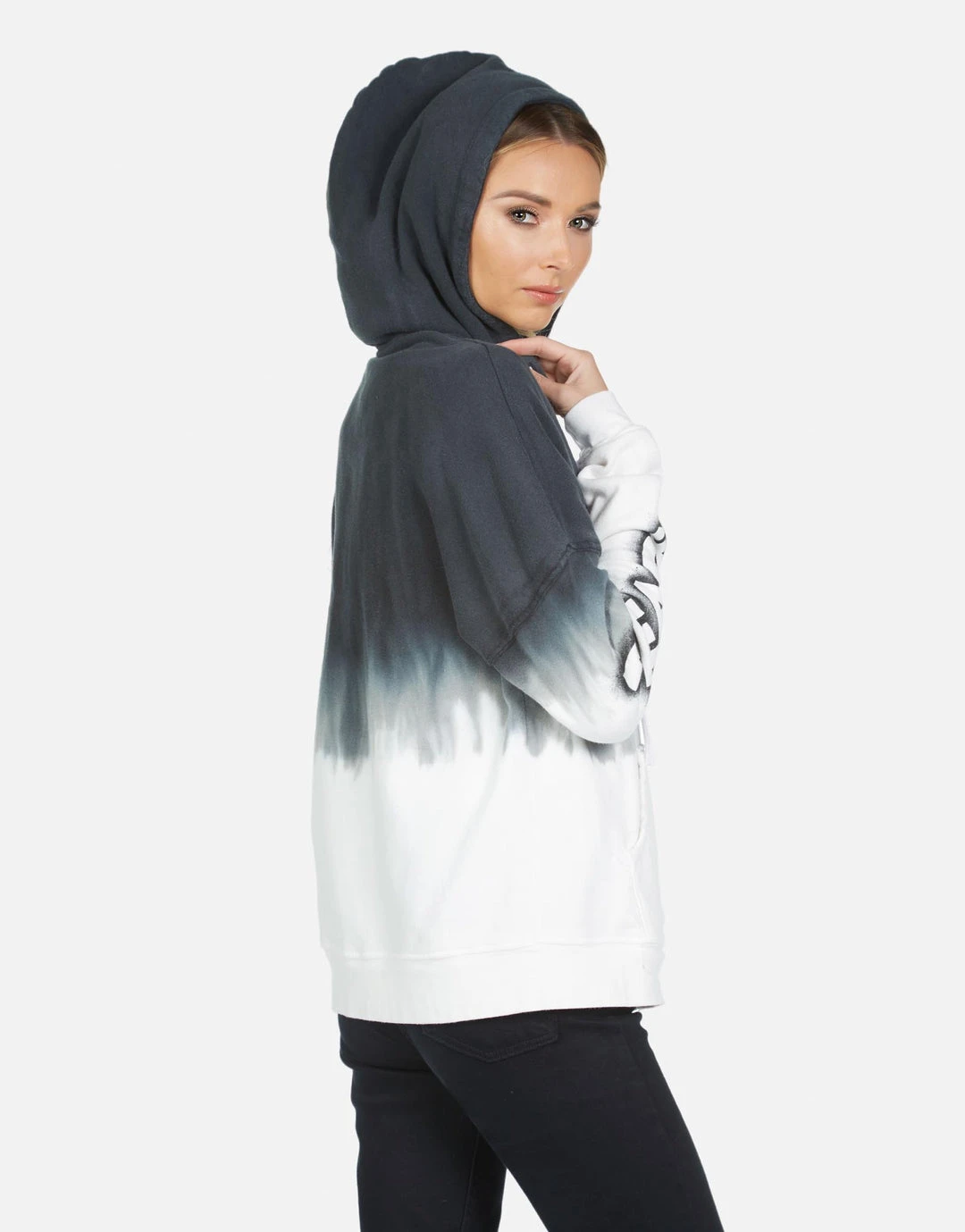 Lauren Moshi Long Sleeve Koa Airbrush Peace