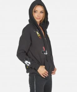 Lauren Moshi Koa Mickey Crew Tops