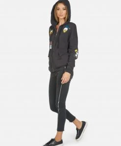 Lauren Moshi Koa Mickey Crew Tops