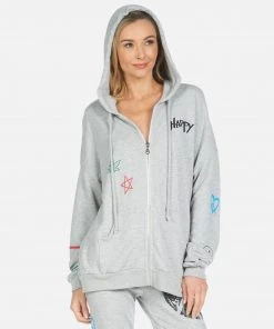 Lauren Moshi Long Sleeve Koa Peace Hippie