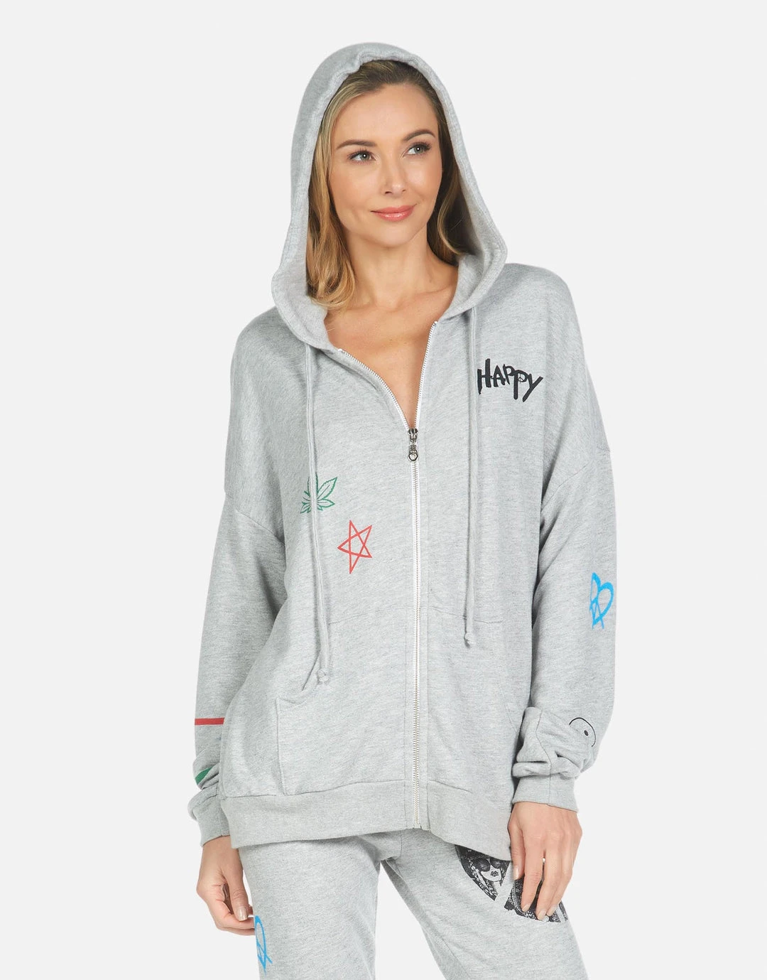 Lauren Moshi Long Sleeve Koa Peace Hippie