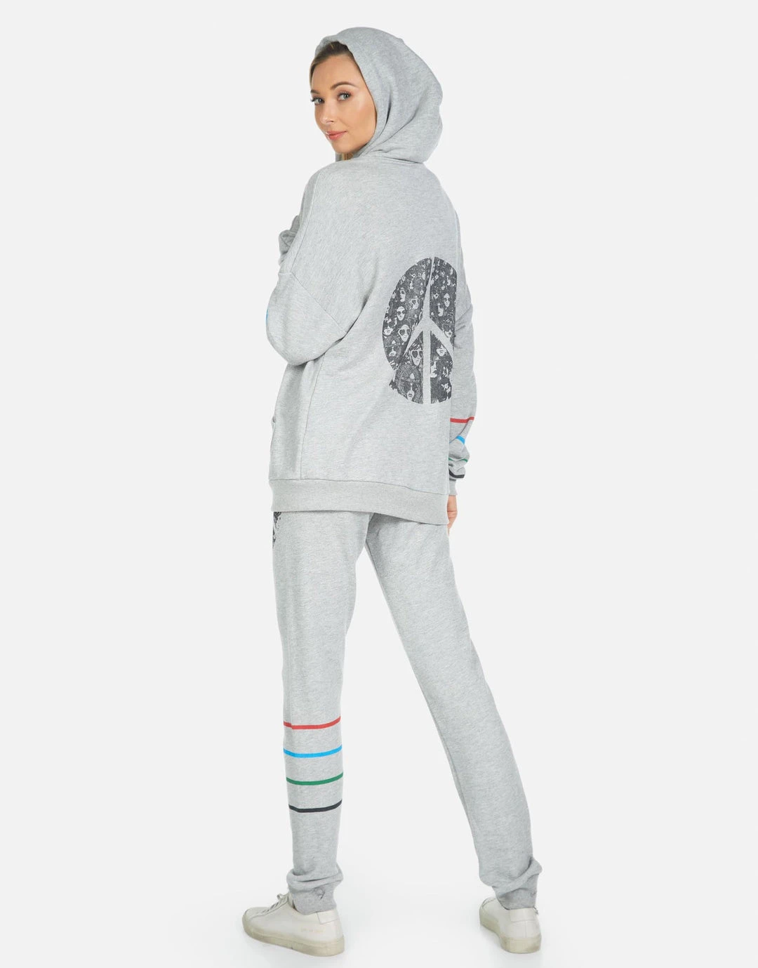 Lauren Moshi Long Sleeve Koa Peace Hippie