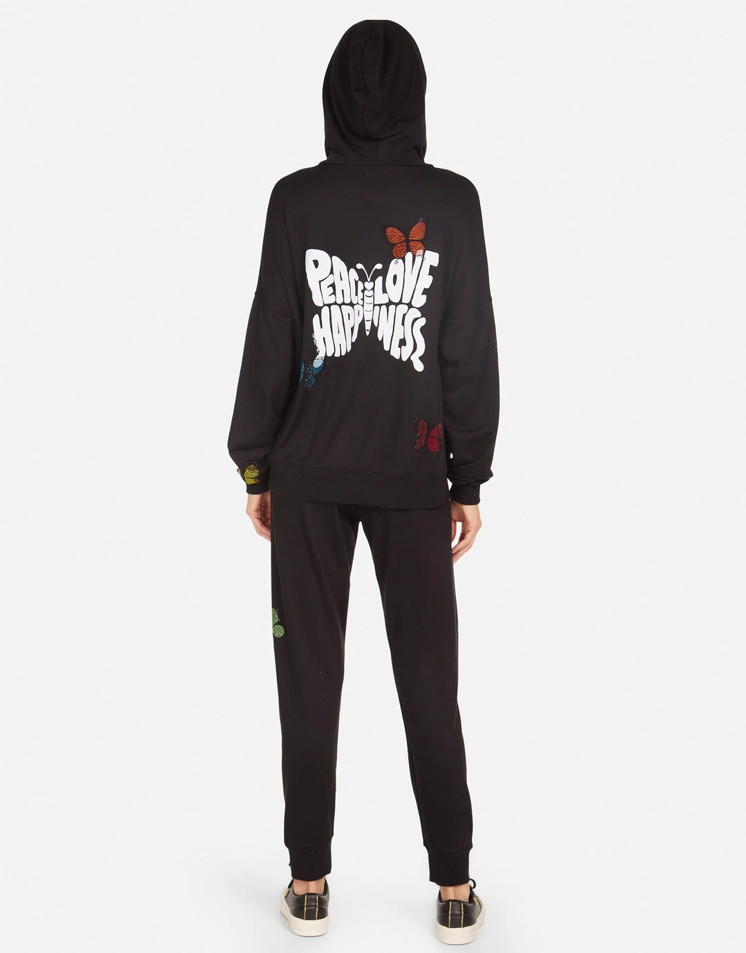 Lauren Moshi Koa Crystal Love Butterfly NEW