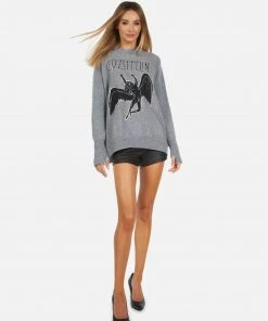 Lauren Moshi X Led Zeppelin Namiko Led Zeppelin Outline Long Sleeve