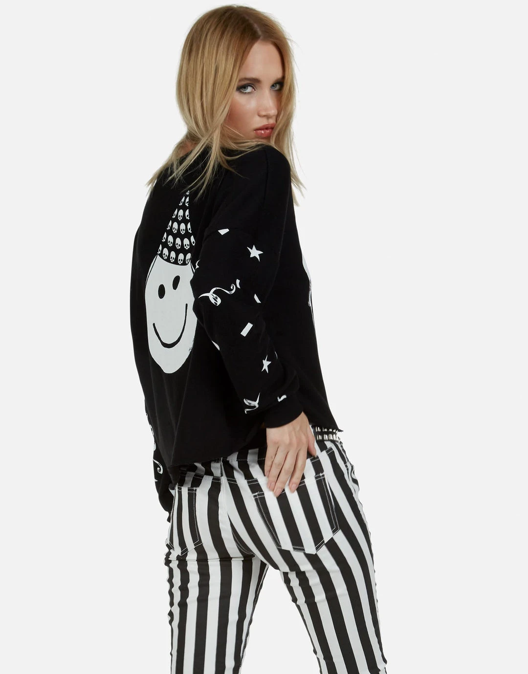 Lauren Moshi Lee Party Happy Long Sleeve