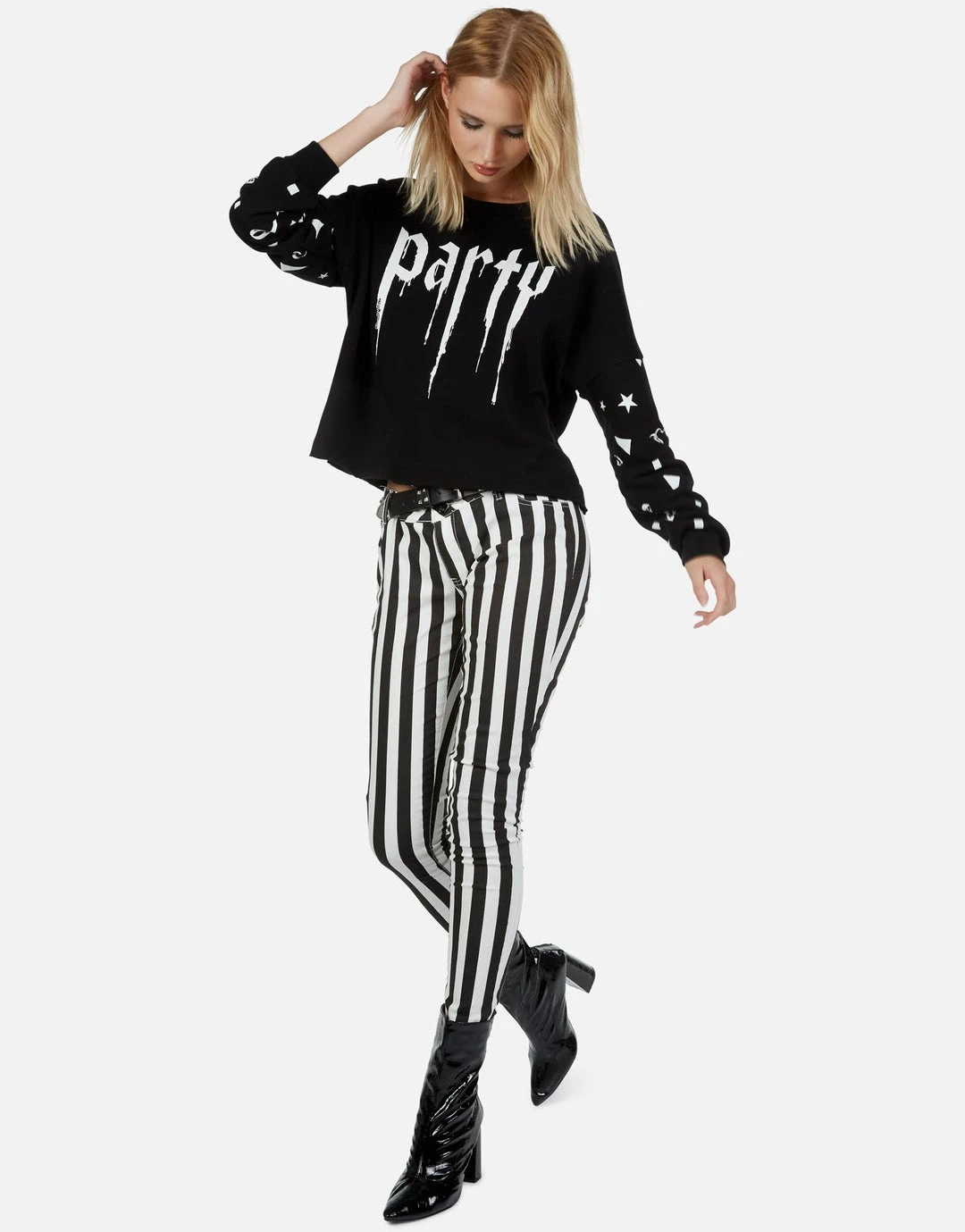 Lauren Moshi Lee Party Happy Long Sleeve