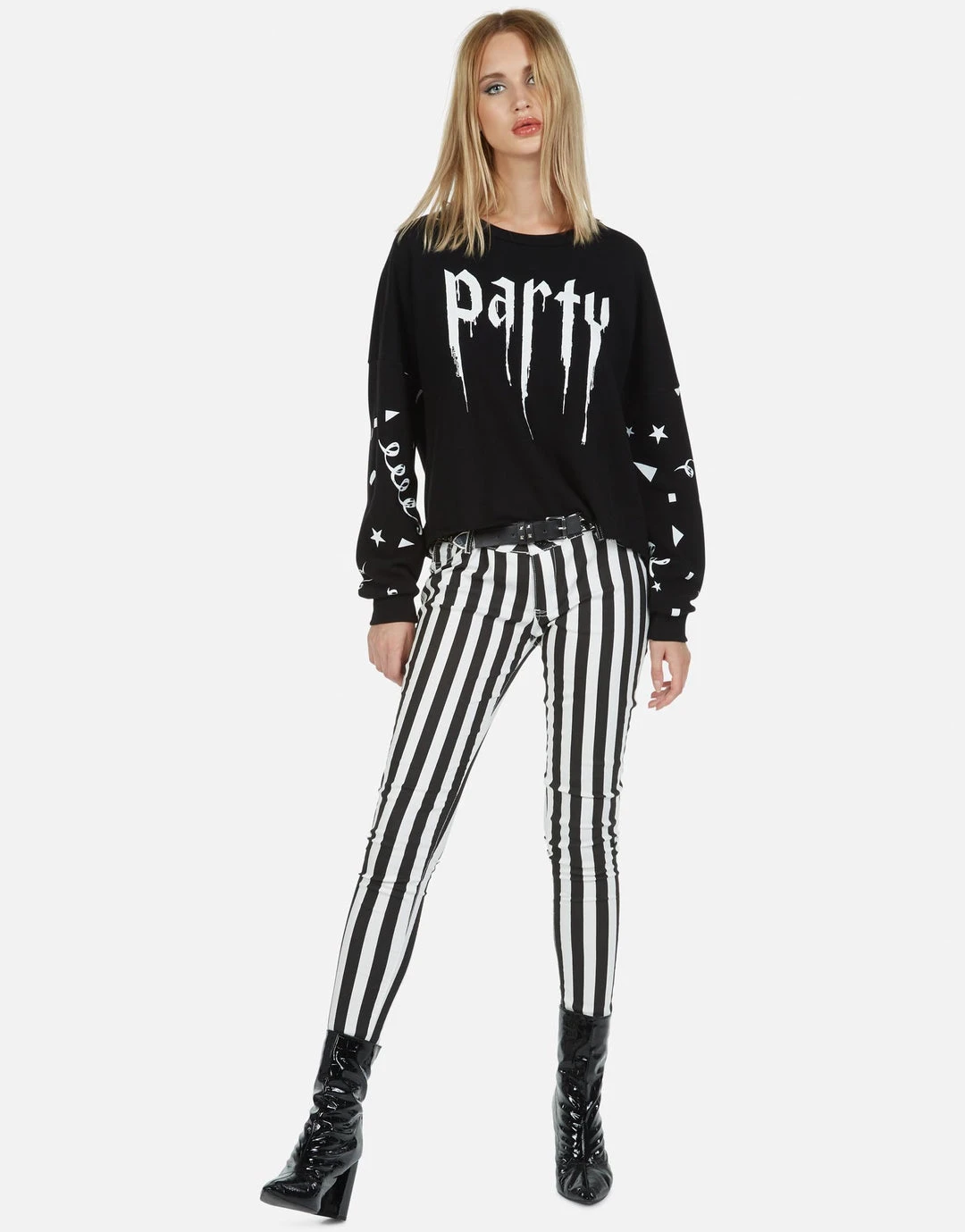 Lauren Moshi Lee Party Happy Long Sleeve