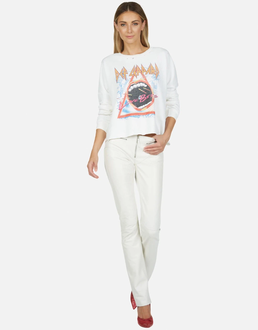 Lauren Moshi X Def Leppard Lee Love Bites Long Sleeve