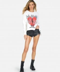 Lauren Moshi X Long Sleeve Lee X Def Leppard Heartbreak