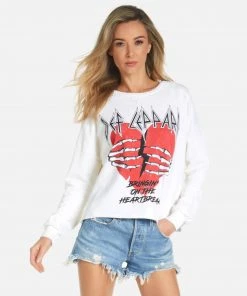 Lauren Moshi X Long Sleeve Lee X Def Leppard Heartbreak