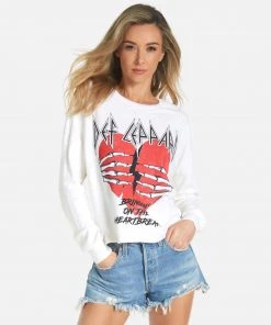 Lauren Moshi X Long Sleeve Lee X Def Leppard Heartbreak