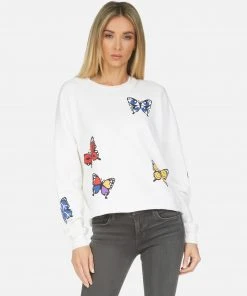 Lauren Moshi Lee Butterfly Long Sleeve