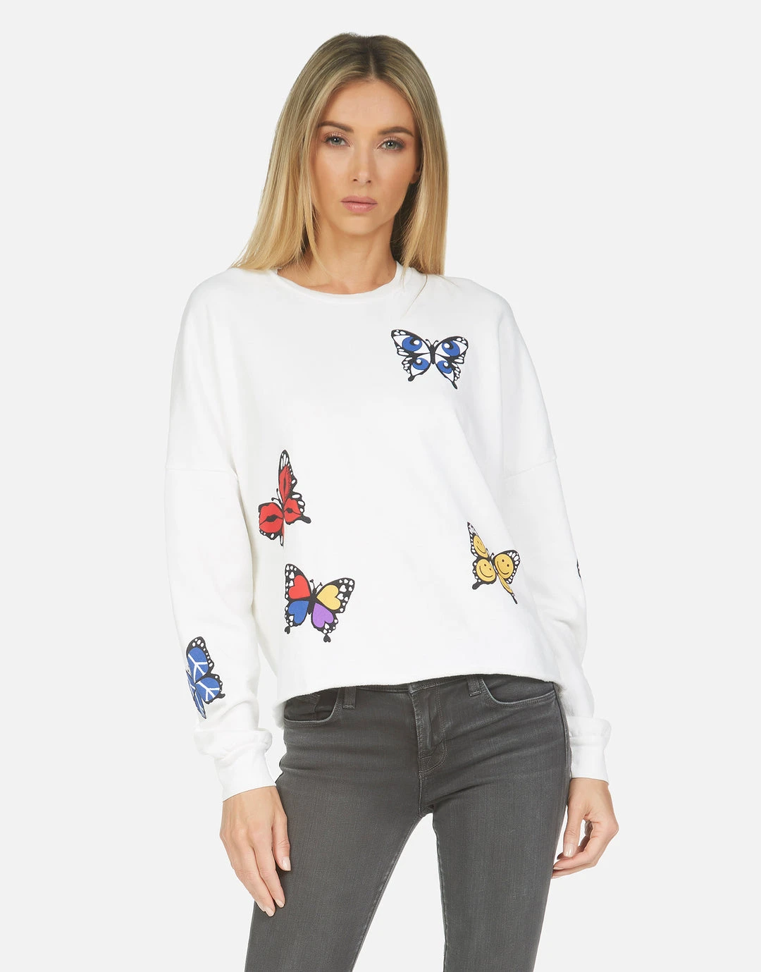 Lauren Moshi Lee Butterfly Long Sleeve