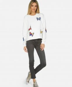 Lauren Moshi Lee Butterfly Long Sleeve