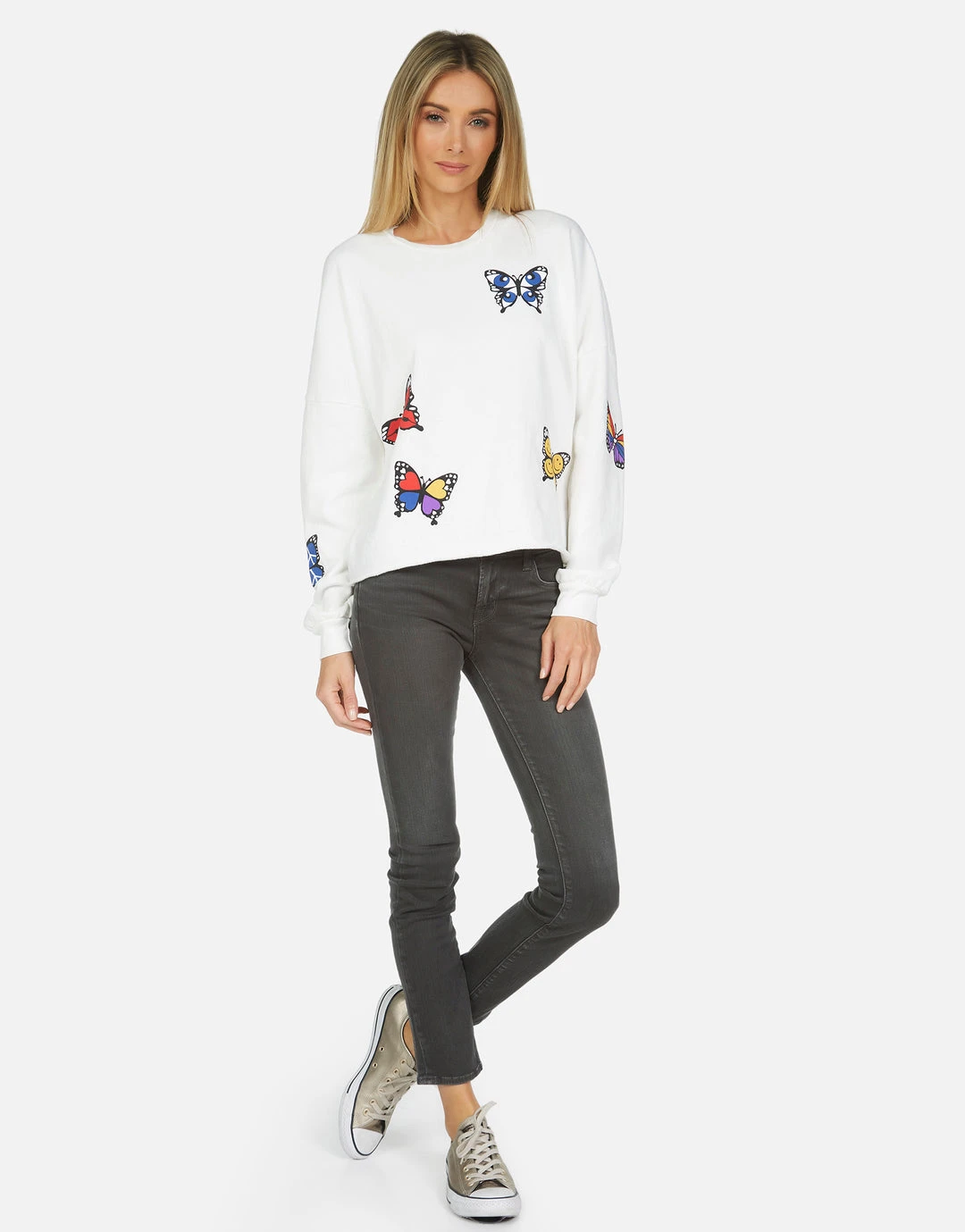 Lauren Moshi Lee Butterfly Long Sleeve