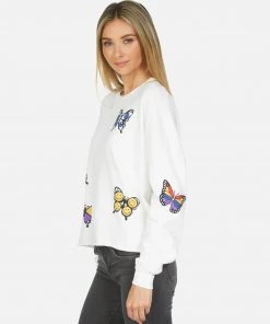 Lauren Moshi Lee Butterfly Long Sleeve