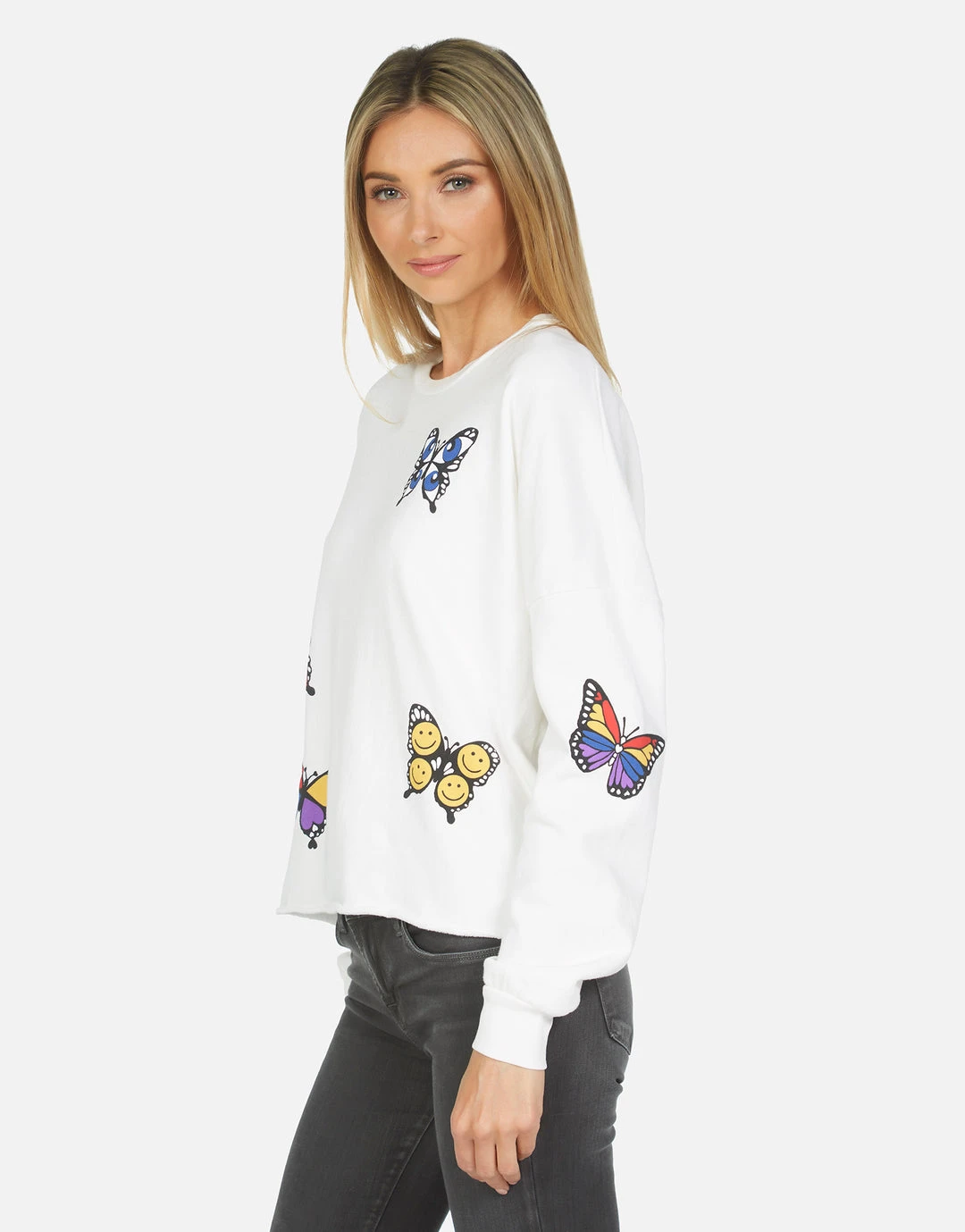 Lauren Moshi Lee Butterfly Long Sleeve