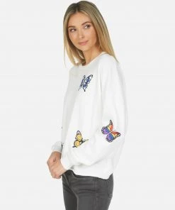 Lauren Moshi Lee Butterfly Long Sleeve