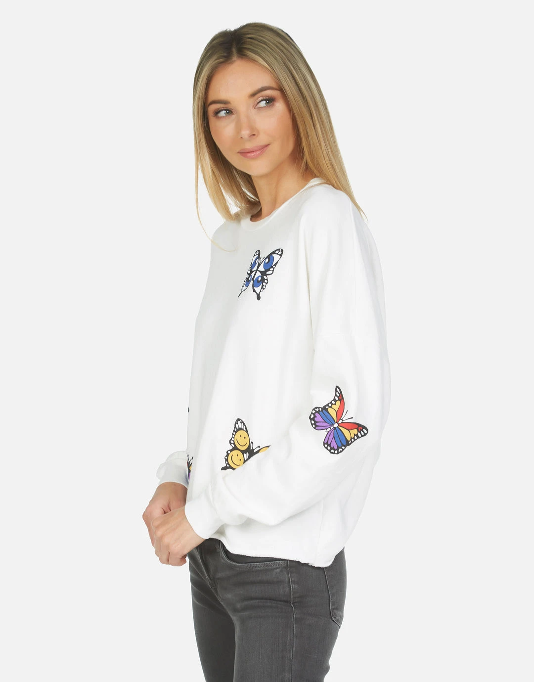 Lauren Moshi Lee Butterfly Long Sleeve
