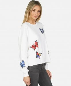 Lauren Moshi Lee Butterfly Long Sleeve