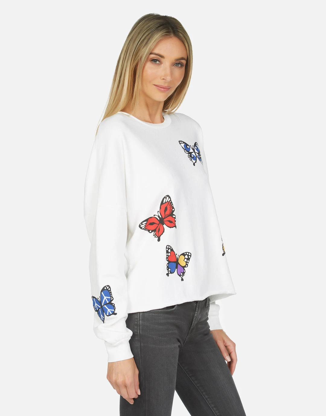 Lauren Moshi Lee Butterfly Long Sleeve