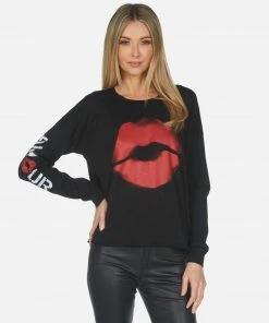 Lauren Moshi X Long Sleeve Luella X Spray Kiss