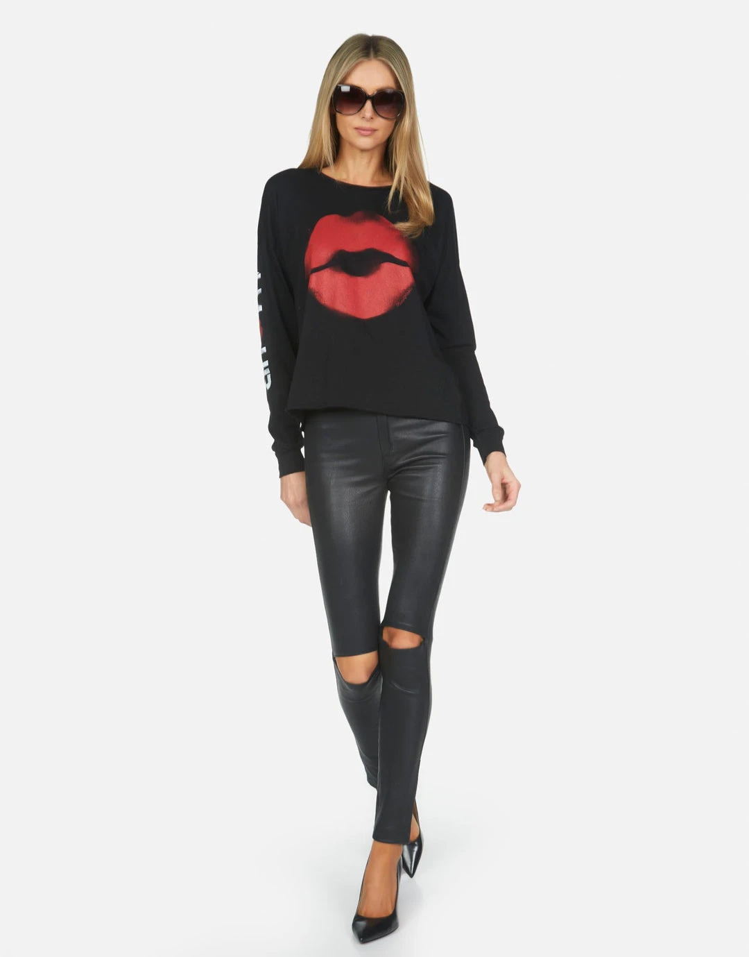Lauren Moshi X Long Sleeve Luella X Spray Kiss