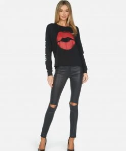 Lauren Moshi X Long Sleeve Luella X Spray Kiss