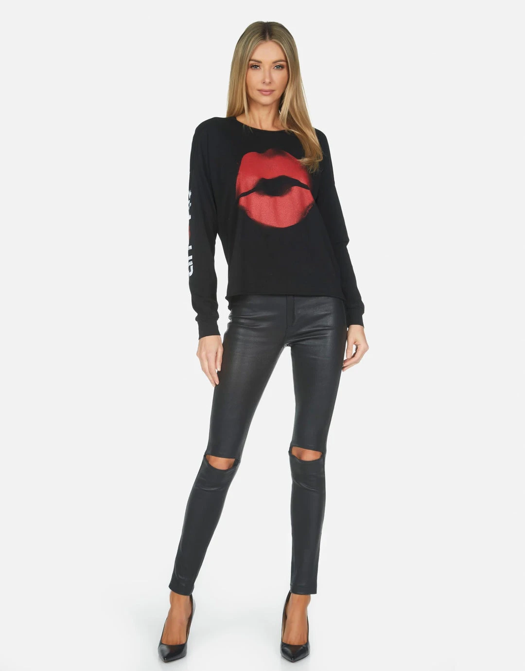 Lauren Moshi X Long Sleeve Luella X Spray Kiss