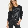 Lauren Moshi X Led Zeppelin Lee Led Zeppelin Outline Long Sleeve