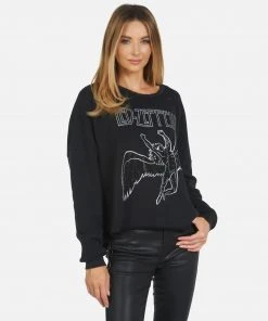 Lauren Moshi X Led Zeppelin Lee Led Zeppelin Outline Long Sleeve
