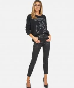 Lauren Moshi X Led Zeppelin Lee Led Zeppelin Outline Long Sleeve