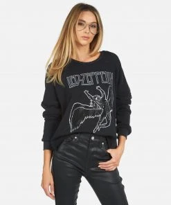 Lauren Moshi X Led Zeppelin Lee Led Zeppelin Outline Long Sleeve