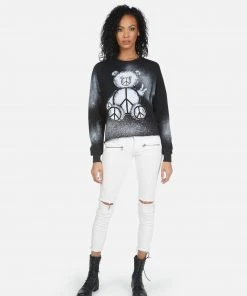 Lauren Moshi Lee Peace Teddy Long Sleeve