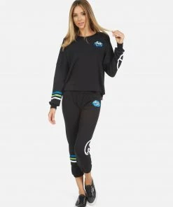 Lauren Moshi Long Sleeve Lee World Peace Lips