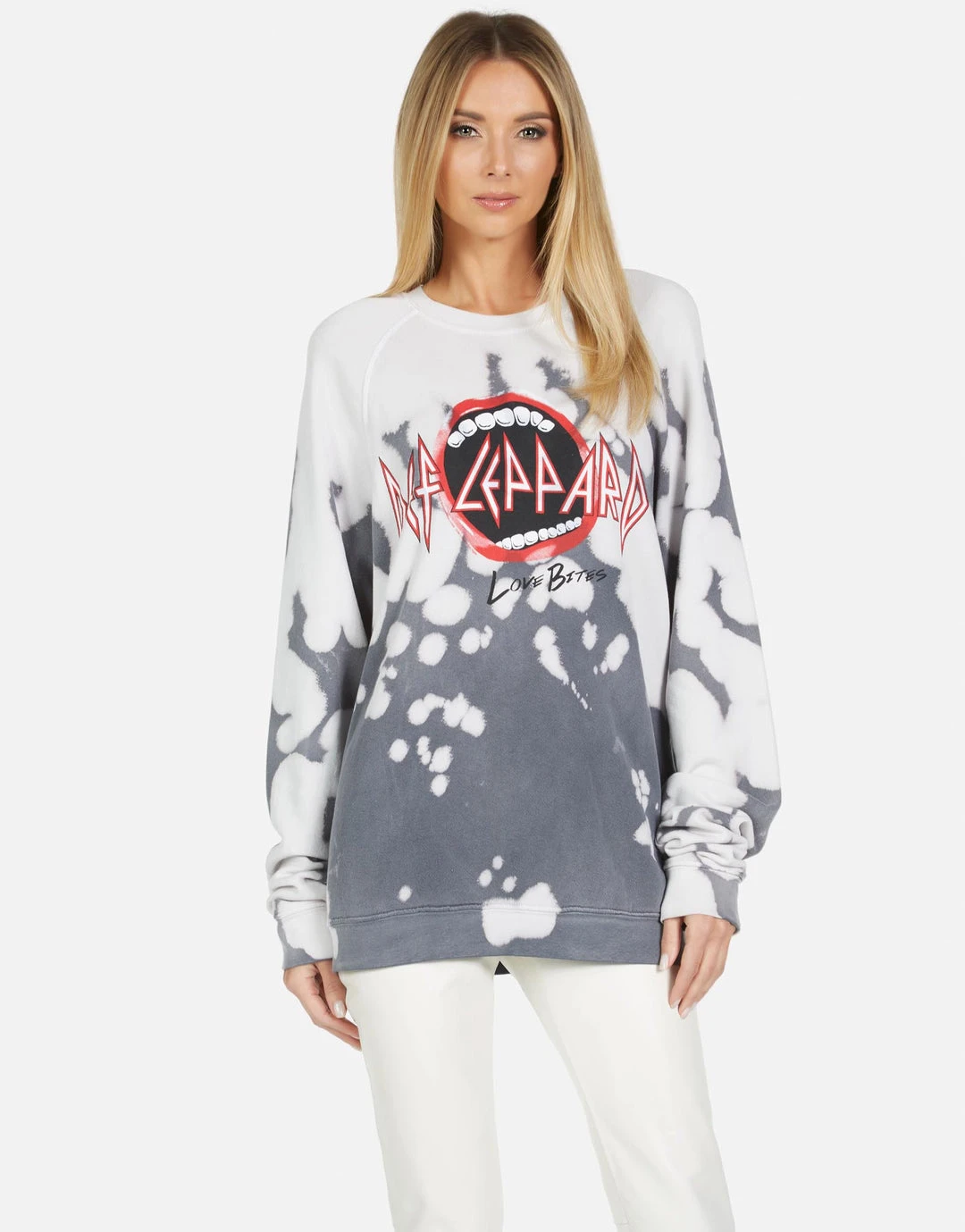 Lauren Moshi X Def Leppard Anela Love Bites II Long Sleeve