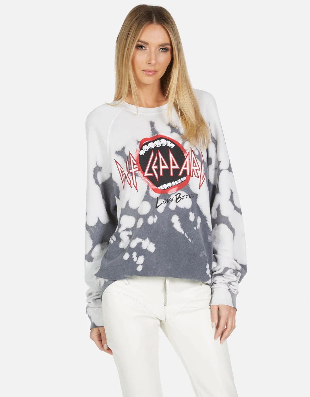 Lauren Moshi X Def Leppard Anela Love Bites II Long Sleeve