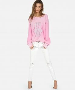 Lauren Moshi Anela Hamsa Elements Long Sleeve