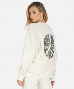 Lauren Moshi Long Sleeve Anela Peace Hippie