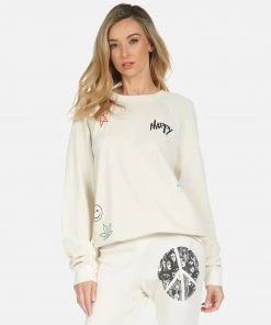Lauren Moshi Long Sleeve Anela Peace Hippie