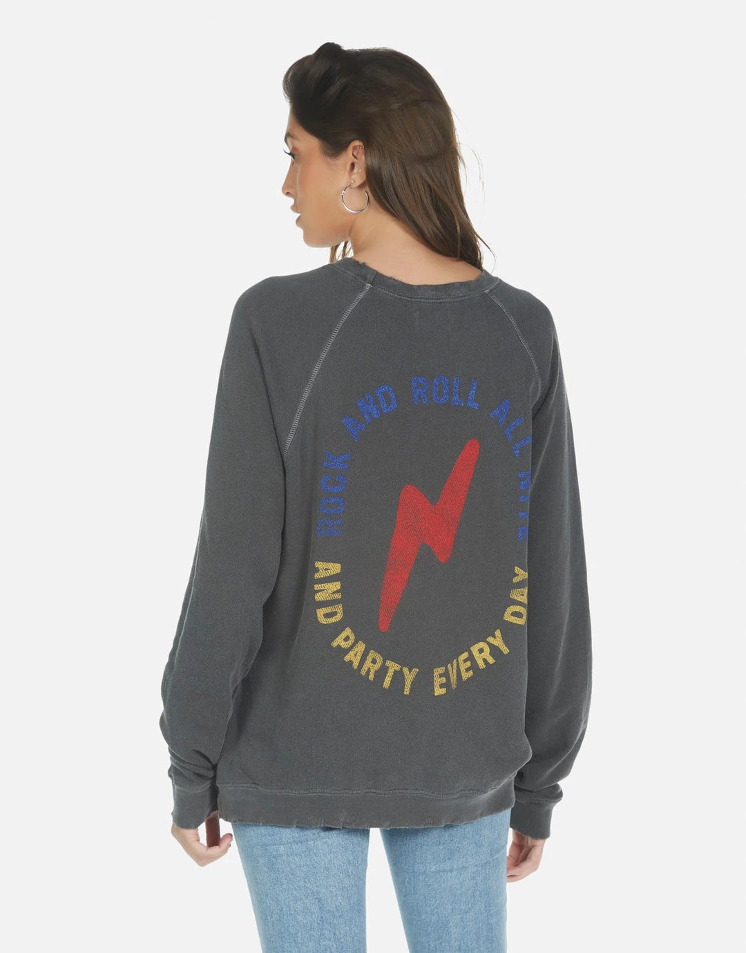 Lauren Moshi Long Sleeve Anela Kiss Lip