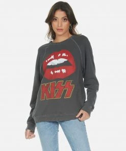 Lauren Moshi Long Sleeve Anela Kiss Lip
