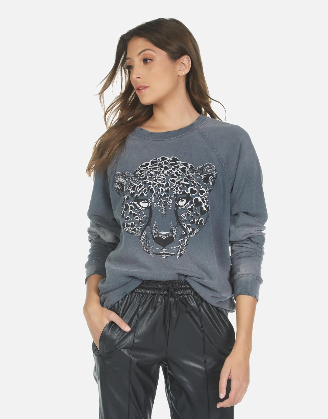 Lauren Moshi Anela Heart Leopard