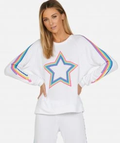 Lauren Moshi Everly Multi Outline Star